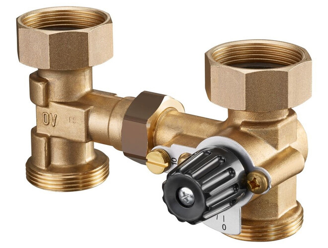 Threeway mixing valve